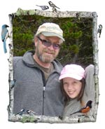 birch bird custom frame