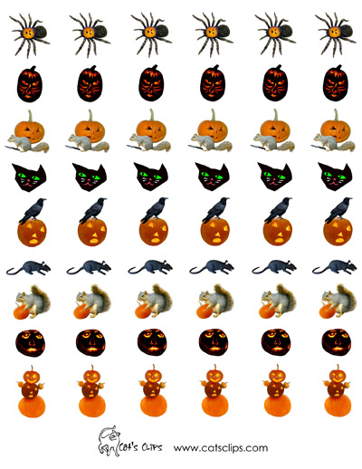 free printable Halloween Stickers