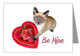 kitten valentine card