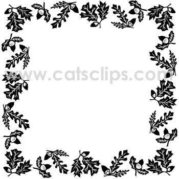 oak  leaf border